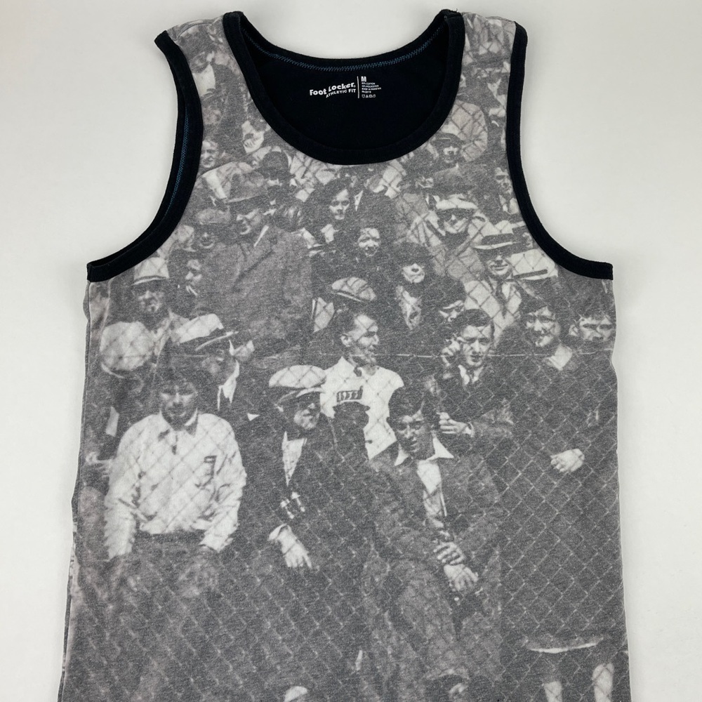 Foot Locker Athletic Fit Tank Top Mens Medium Black